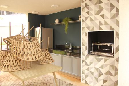 Apartamento para alugar com 29m², 1 quarto e sem vagaÁrea comum - Churrasqueira