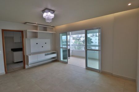 Sala de apartamento para alugar com 3 quartos, 89m² em Tabajaras, Uberlândia