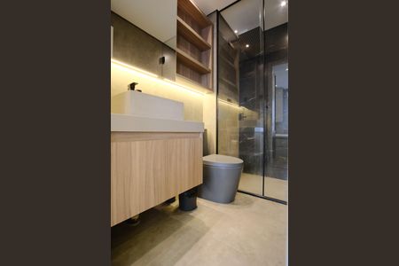 Studio para alugar com 28m², 1 quarto e sem vagaBanheiro