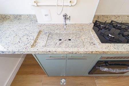 Apartamento para alugar com 37m², 2 quartos e sem vagaDetalhe - Área de Serviço