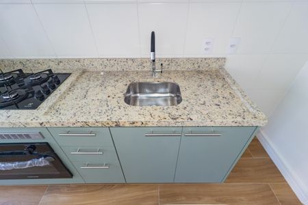 Apartamento para alugar com 37m², 2 quartos e sem vagaDetalhe - Cozinha