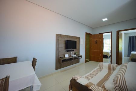 Sala de apartamento para alugar com 2 quartos, 55m² em Campeche, Florianópolis
