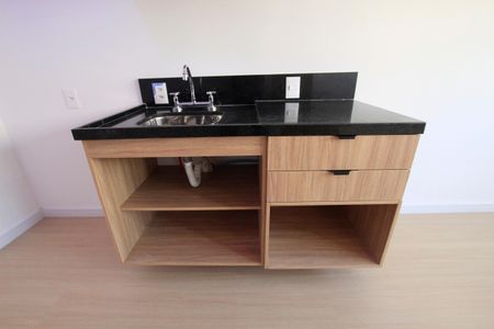 Studio à venda com 25m², 1 quarto e sem vagaCozinha