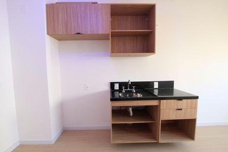 Studio à venda com 25m², 1 quarto e sem vagaCozinha