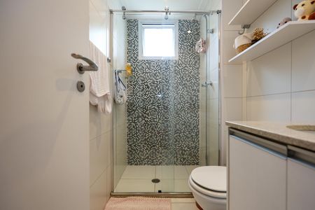 Apartamento à venda com 142m², 3 quartos e 2 vagasBanheiro da Suíte 3