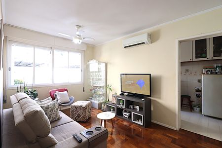 Sala de apartamento à venda com 3 quartos, 94m² em Petrópolis, Porto Alegre