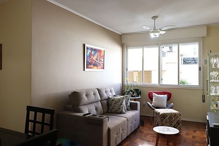 Sala de apartamento à venda com 3 quartos, 94m² em Petrópolis, Porto Alegre