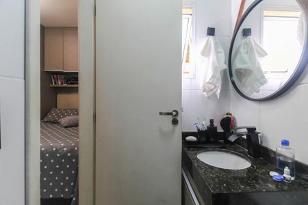 Casa de condomínio à venda com 53m², 2 quartos e 1 vagaBanheiro da Suíte 1