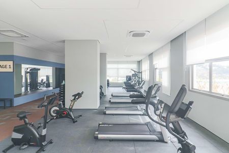 Apartamento para alugar com 46m², 1 quarto e 1 vaga Apartamento para alugar com 46m², 1 quarto e 1 vagaÁrea comum - Academia