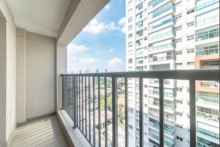Varanda de kitnet/studio à venda com 1 quarto, 24m² em Vila Cordeiro, São Paulo