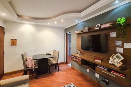 Sala de apartamento à venda com 2 quartos, 53m² em Conjunto Residencial Pombeva, São Bernardo do Campo