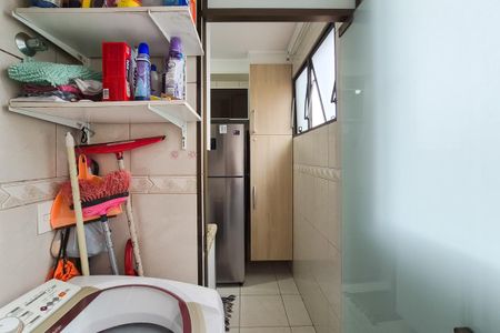 Área de Serviço de apartamento à venda com 2 quartos, 53m² em Conjunto Residencial Pombeva, São Bernardo do Campo