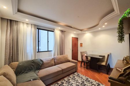 Sala de apartamento à venda com 2 quartos, 53m² em Conjunto Residencial Pombeva, São Bernardo do Campo