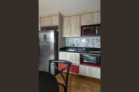 Studio à venda com 33m², 1 quarto e 1 vagaCozinha