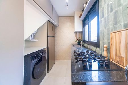 Apartamento para alugar com 50m², 2 quartos e 1 vaga Apartamento para alugar com 50m², 2 quartos e 1 vagaCozinha e Área de Serviço