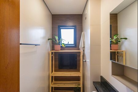 Banheiro  de apartamento para alugar com 2 quartos, 50m² em Campestre, Santo André