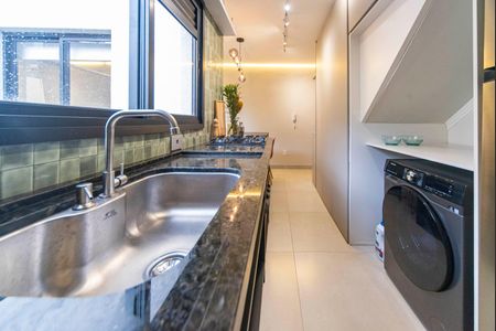 Apartamento para alugar com 50m², 2 quartos e 1 vaga Apartamento para alugar com 50m², 2 quartos e 1 vagaCozinha e Área de Serviço