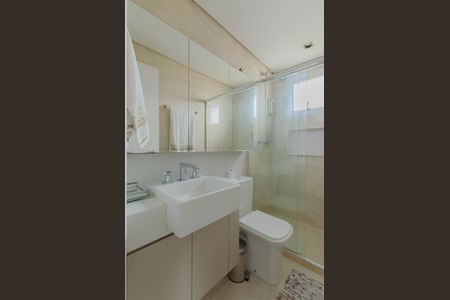 Apartamento à venda com 100m², 3 quartos e 2 vagasBanheiro da Suíte