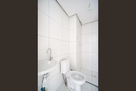 Banheiro Social de apartamento à venda com 1 quarto, 24m² em Tatuapé, São Paulo