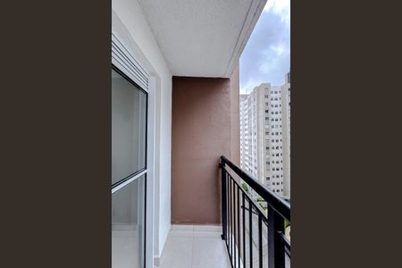 Varanda da Sala de apartamento para alugar com 1 quarto, 27m² em Brás, São Paulo