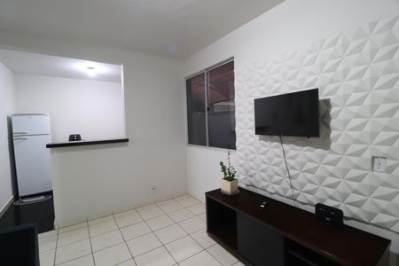 Sala de apartamento para alugar com 2 quartos, 50m² em Shopping Park, Uberlândia