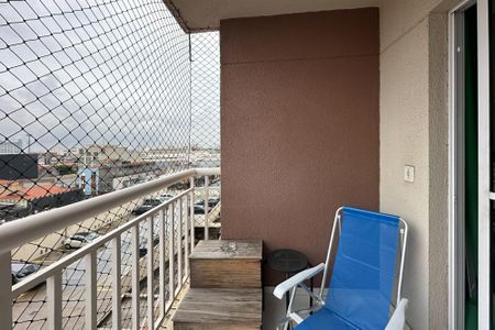 Varanda da Sala de apartamento à venda com 2 quartos, 65m² em Vila Piratininga, São Paulo