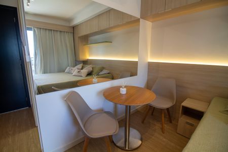 Studio para alugar com 24m², 1 quarto e sem vagaSala / Quarto - Studio