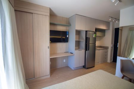 Studio para alugar com 24m², 1 quarto e sem vagaSala / Quarto - Studio