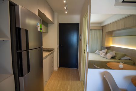 Studio para alugar com 24m², 1 quarto e sem vagaCozinha