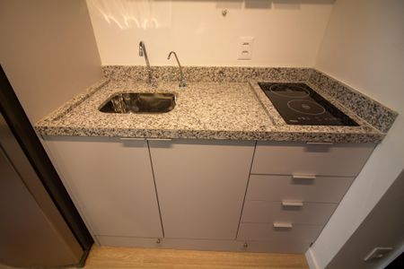 Studio para alugar com 24m², 1 quarto e sem vagaCozinha