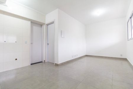Sala, Cozinha e área de serviço de apartamento para alugar com 1 quarto, 37m² em Vila Matilde, São Paulo