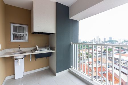 Varanda gourmet de apartamento à venda com 2 quartos, 60m² em Vila Osasco, Osasco