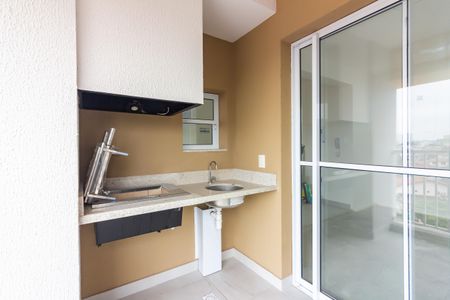 Varanda gourmet de apartamento para alugar com 2 quartos, 50m² em Vila Osasco, Osasco