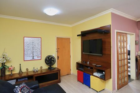 Sala de apartamento à venda com 3 quartos, 100m² em Sagrada Família, Belo Horizonte