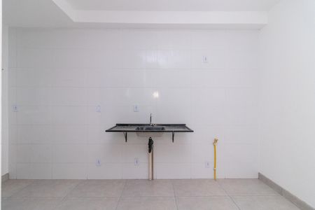 Cozinha de apartamento à venda com 1 quarto, 26m² em Vila Granada, São Paulo