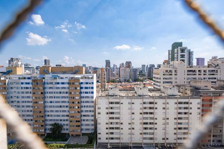 Sala/Cozinha - VIsta de apartamento para alugar com 3 quartos, 100m² em Pinheiros, São Paulo