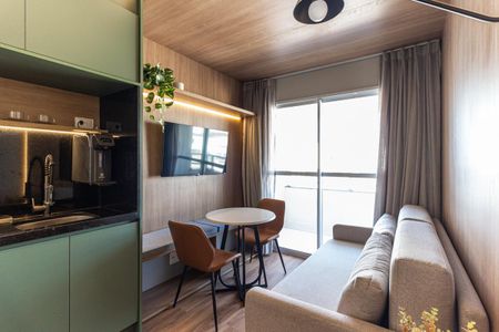 Sala de apartamento para alugar com 1 quarto, 29m² em Centro Histórico de São Paulo, São Paulo