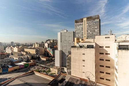 Vista da Sala de apartamento para alugar com 1 quarto, 29m² em Centro Histórico de São Paulo, São Paulo