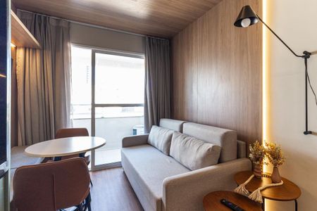 Sala de apartamento para alugar com 1 quarto, 29m² em Centro Histórico de São Paulo, São Paulo