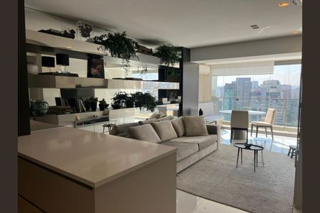 Apartamento para alugar com 71m², 1 quarto e 2 vagas