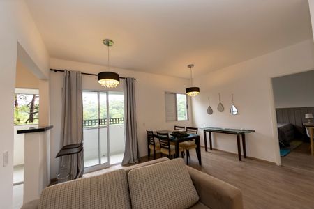 Sala de apartamento para alugar com 1 quarto, 52m² em Jardim Maria Helena, Barueri