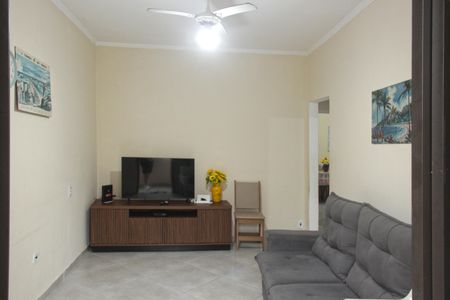 Sala de apartamento para alugar com 2 quartos, 60m² em Aparecida, Santos