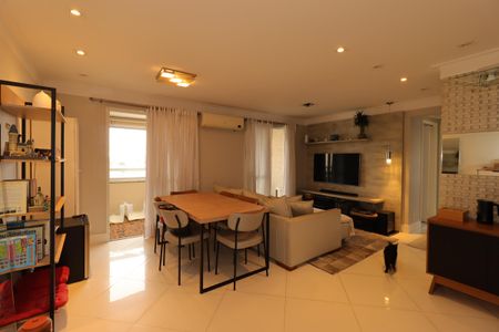 Sala de apartamento à venda com 2 quartos, 80m² em Campestre, Santo André