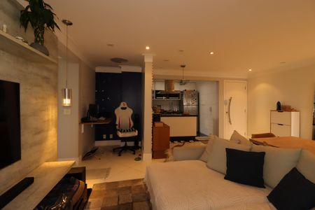 Sala de apartamento à venda com 2 quartos, 80m² em Campestre, Santo André