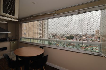 Varanda Gourmet de apartamento à venda com 2 quartos, 80m² em Campestre, Santo André