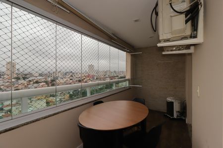 Varanda Gourmet de apartamento à venda com 2 quartos, 80m² em Campestre, Santo André