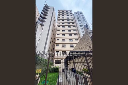 Studio para alugar com 40m², 1 quarto e sem vagafachada do predio