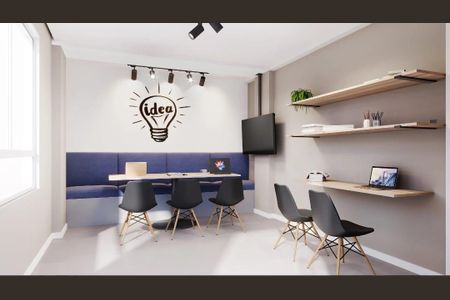 Apartamento à venda com 40m², 2 quartos e 1 vagaCoworking