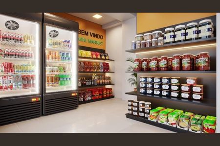 Apartamento à venda com 40m², 2 quartos e 1 vagaMercadinho