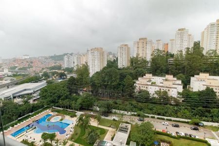 Varanda gourmet - Vista de apartamento à venda com 2 quartos, 76m² em Vila Andrade, São Paulo